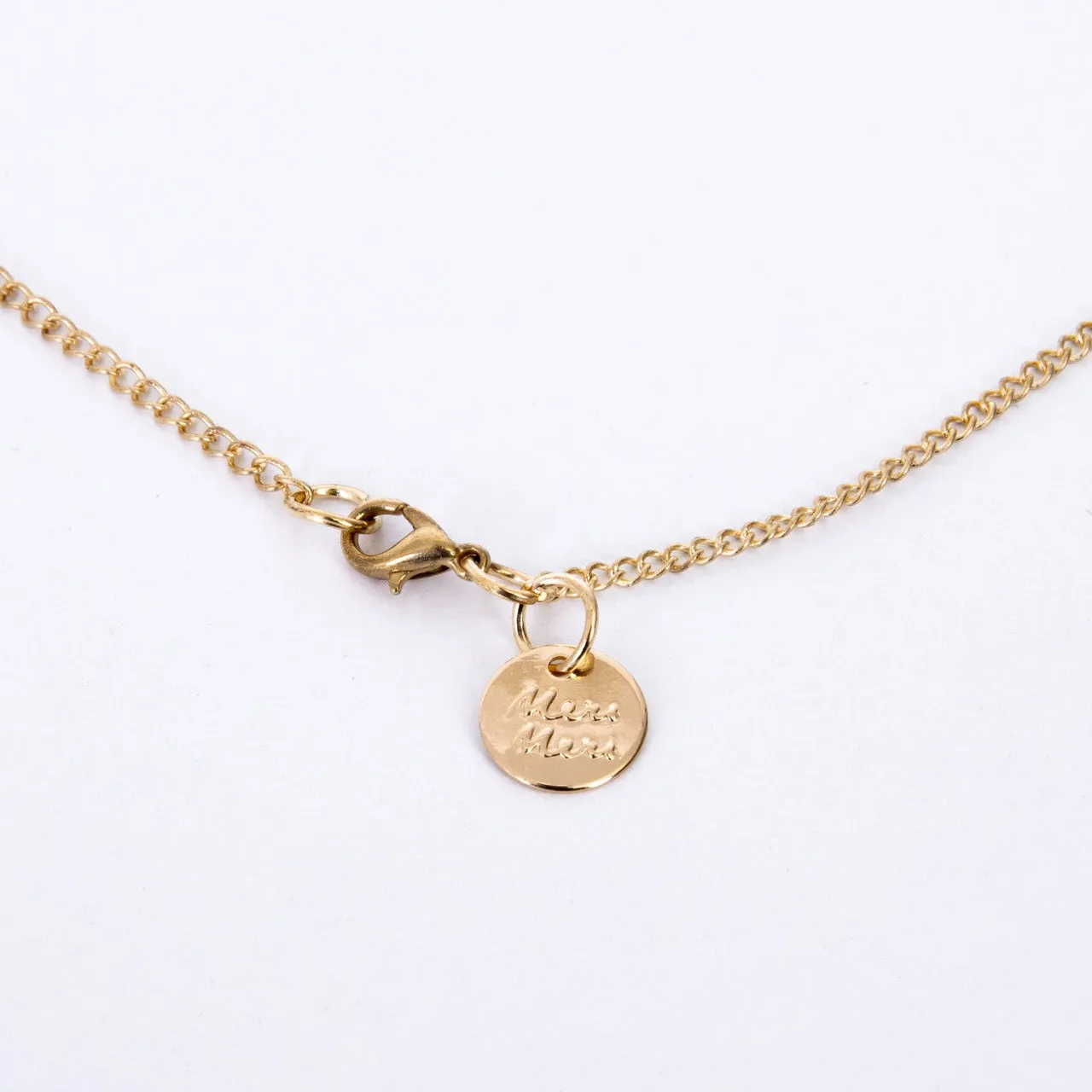 Enamel Mushroom Necklace