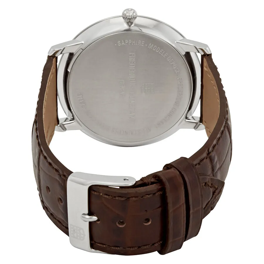 Frederique Constant Slimline White Dial Men's Watch FC-220BRS5S6