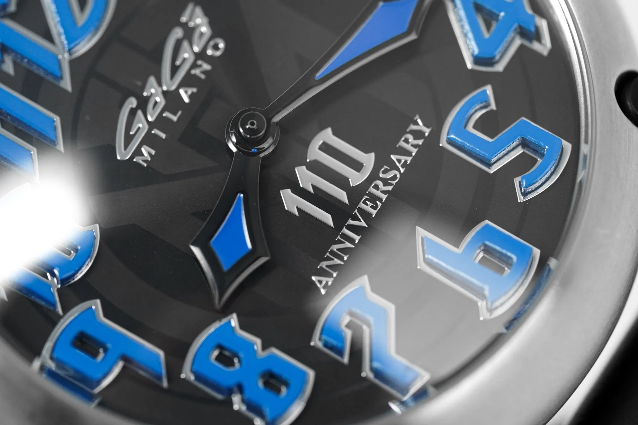 GaGà Milano Manuale 46 110 Anniversary Watch Inter Milan Limited Edition 6010.11