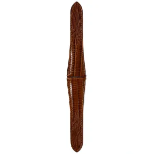 Gagà Milano Watch Brown Lizard Leather Butterfly Strap