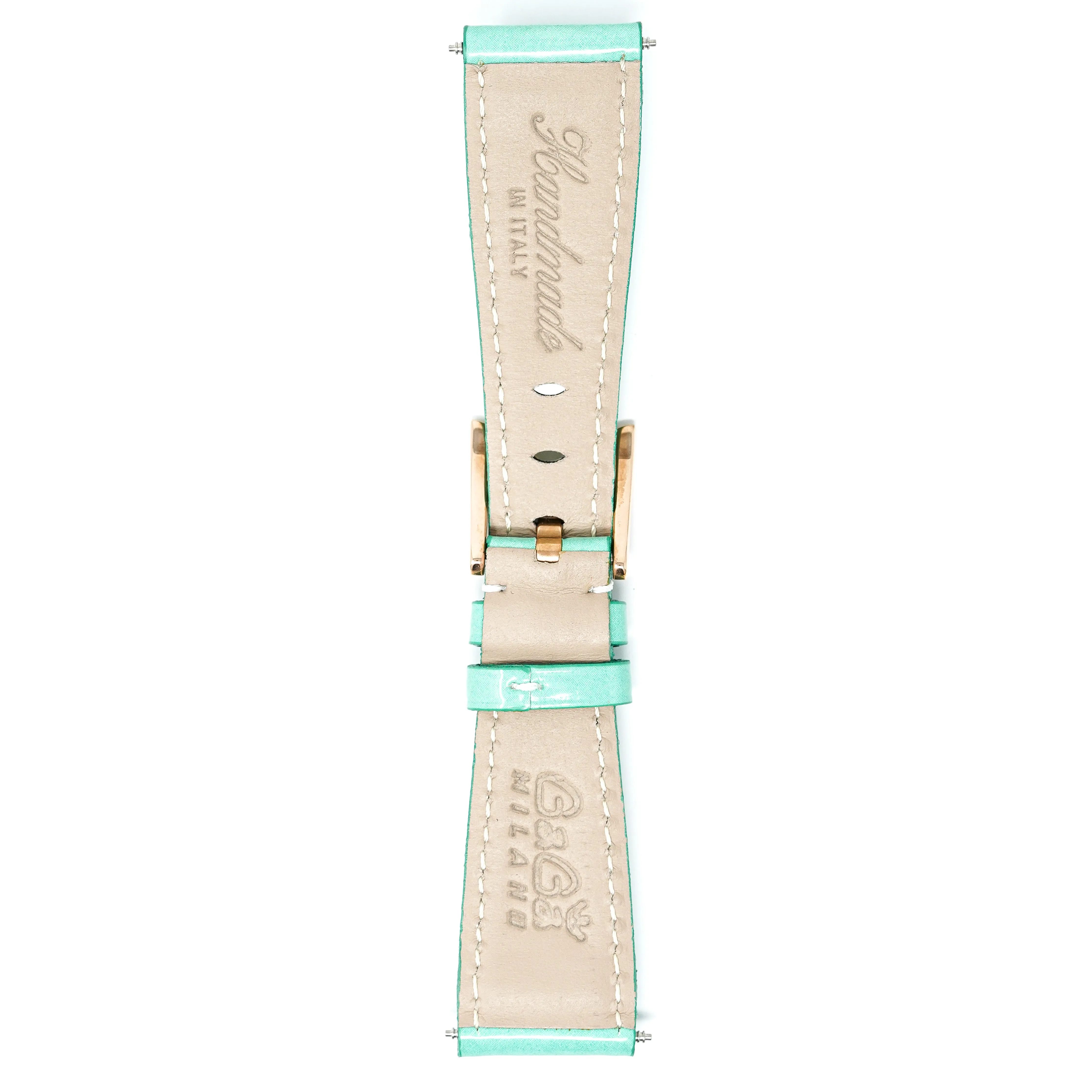 Gagà Milano Watch Green Leather Strap