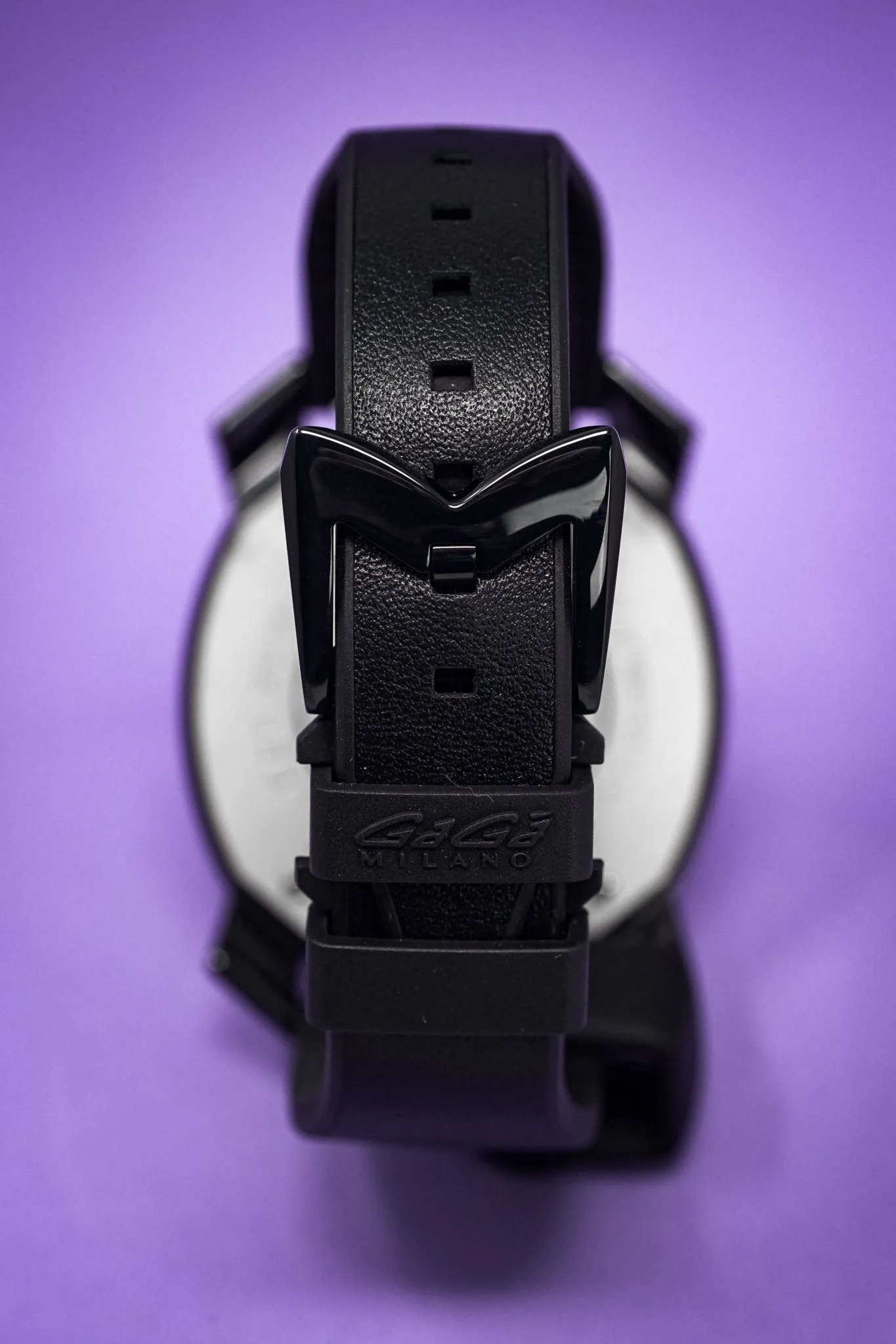 Gaga Milano Watch Frame_One Black Ceramic 7252.01