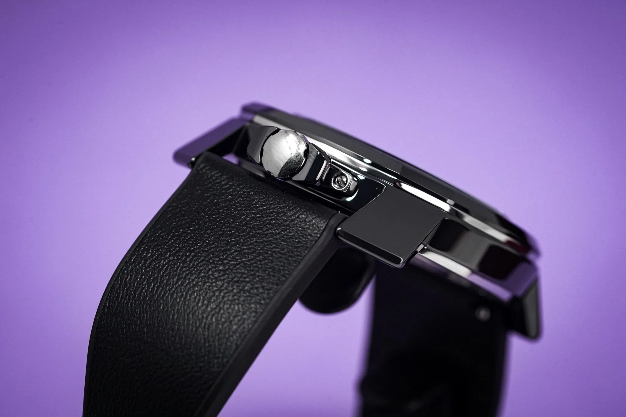 Gaga Milano Watch Frame_One Black Ceramic 7252.01