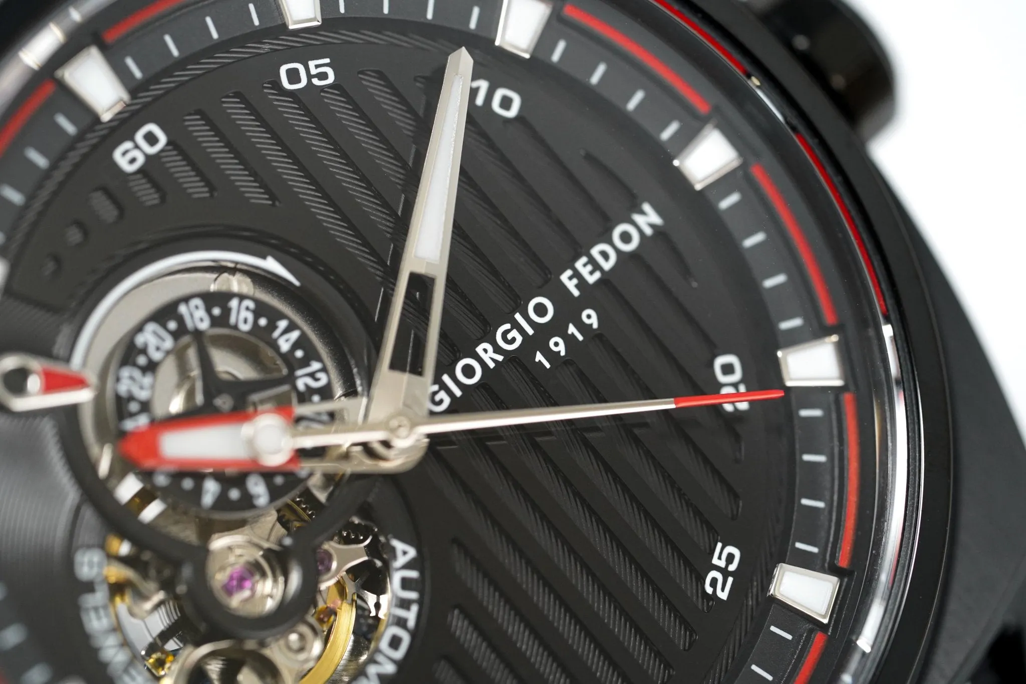 Giorgio Fedon Legend Red Black PVD GFCN003