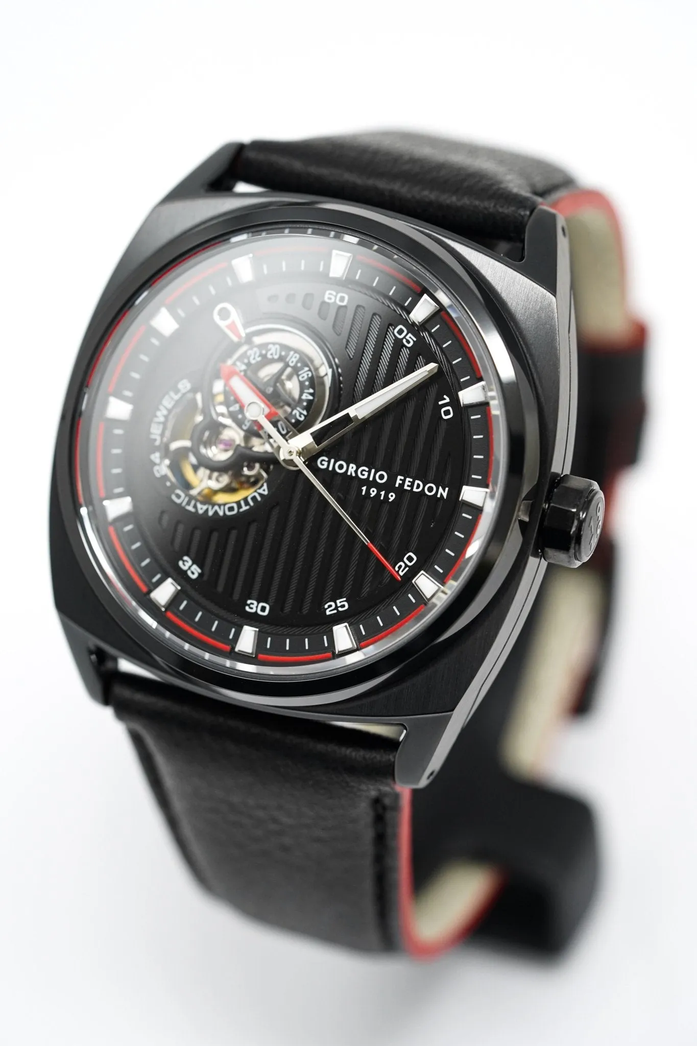 Giorgio Fedon Legend Red Black PVD GFCN003