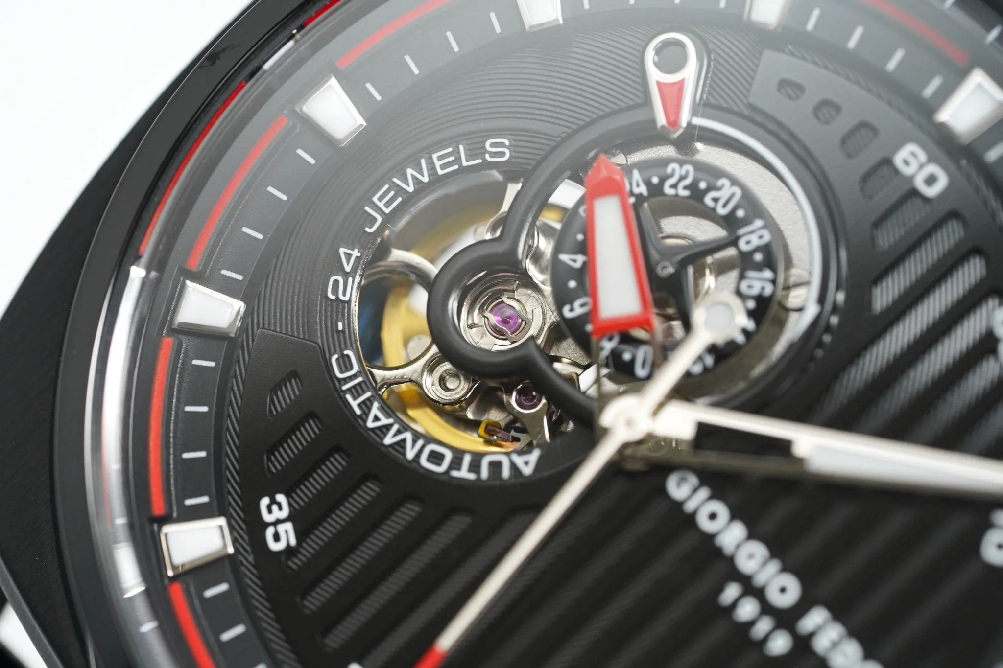 Giorgio Fedon Legend Red Black PVD GFCN003