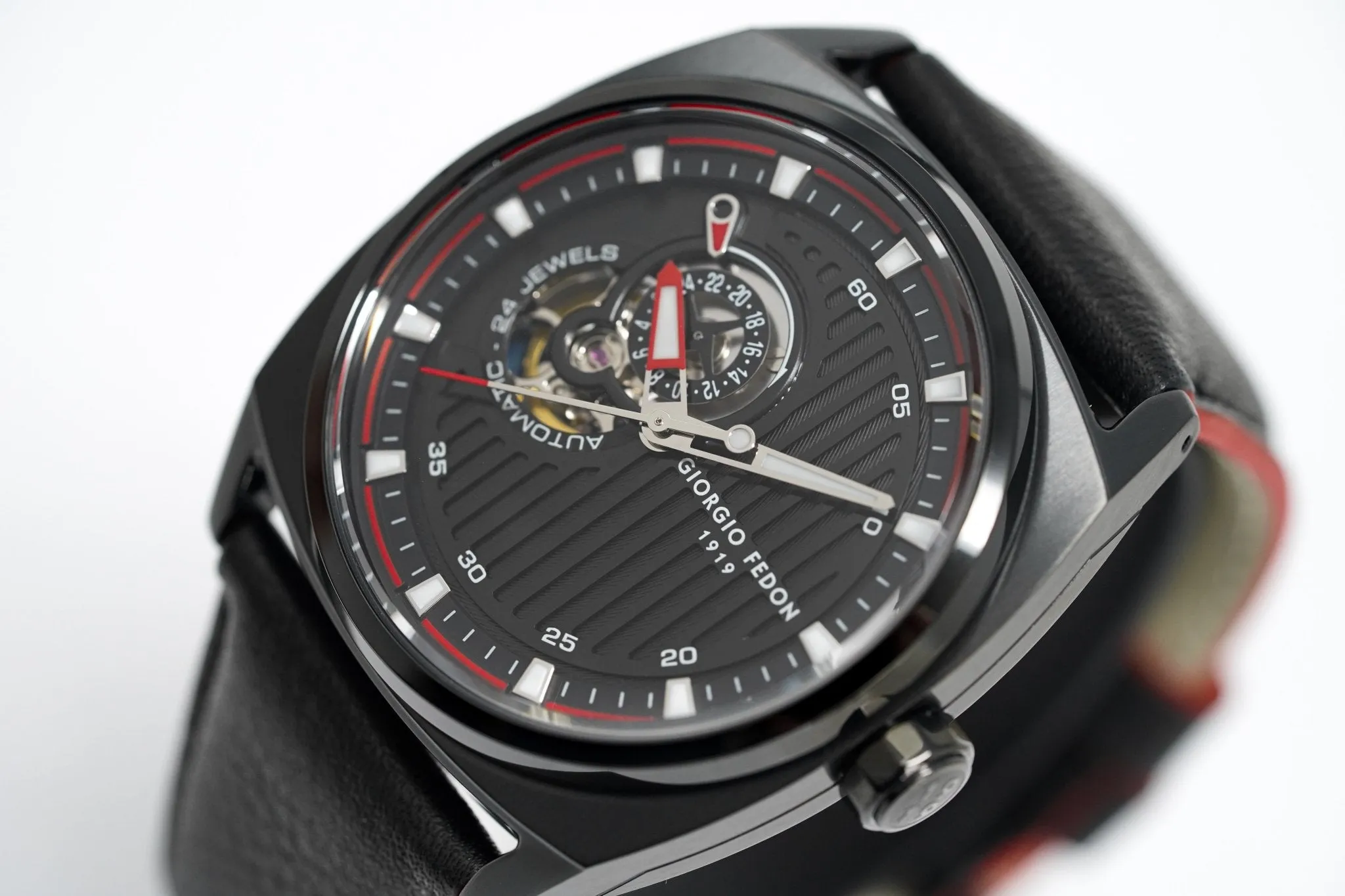 Giorgio Fedon Legend Red Black PVD GFCN003