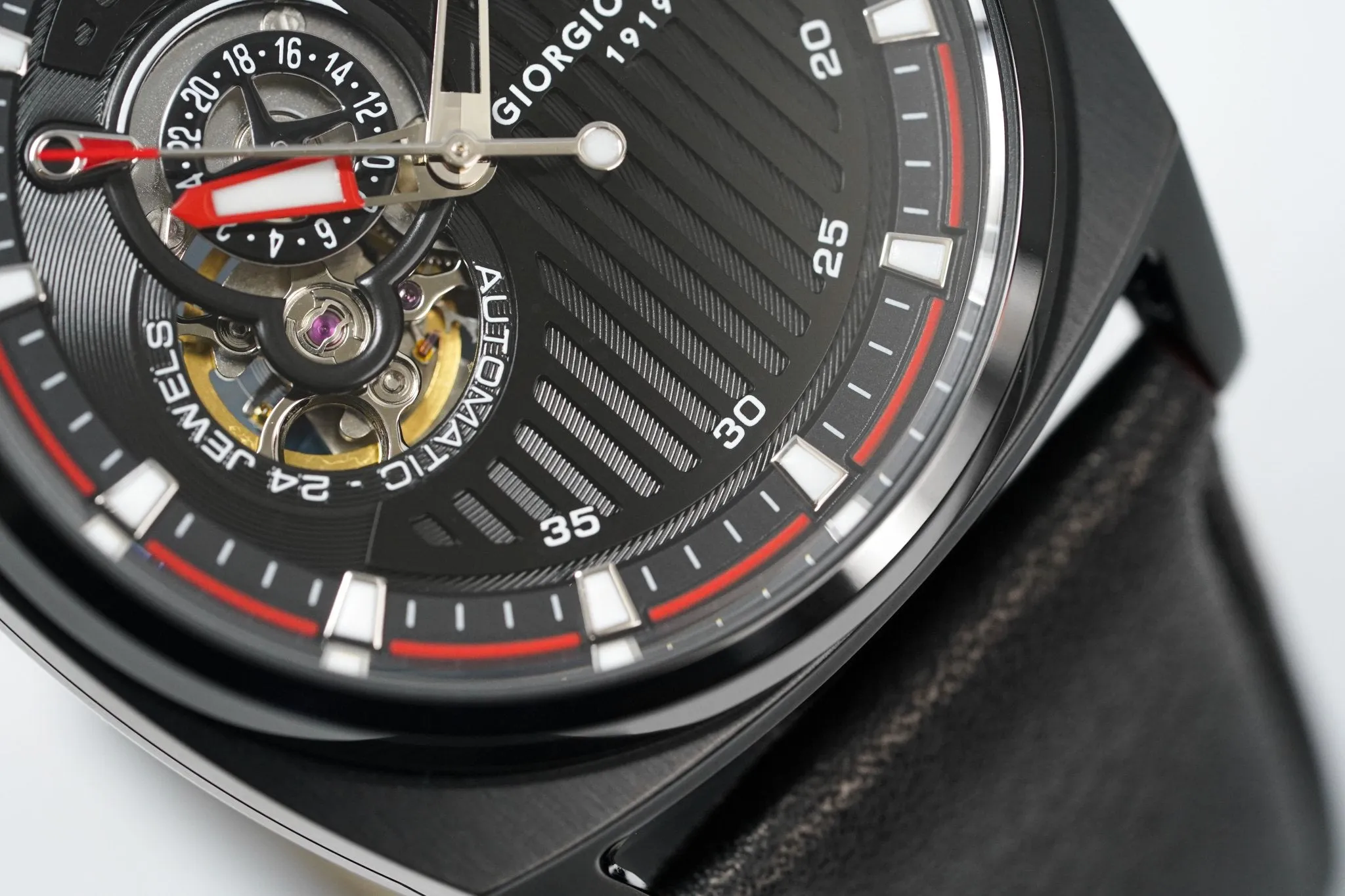 Giorgio Fedon Legend Red Black PVD GFCN003