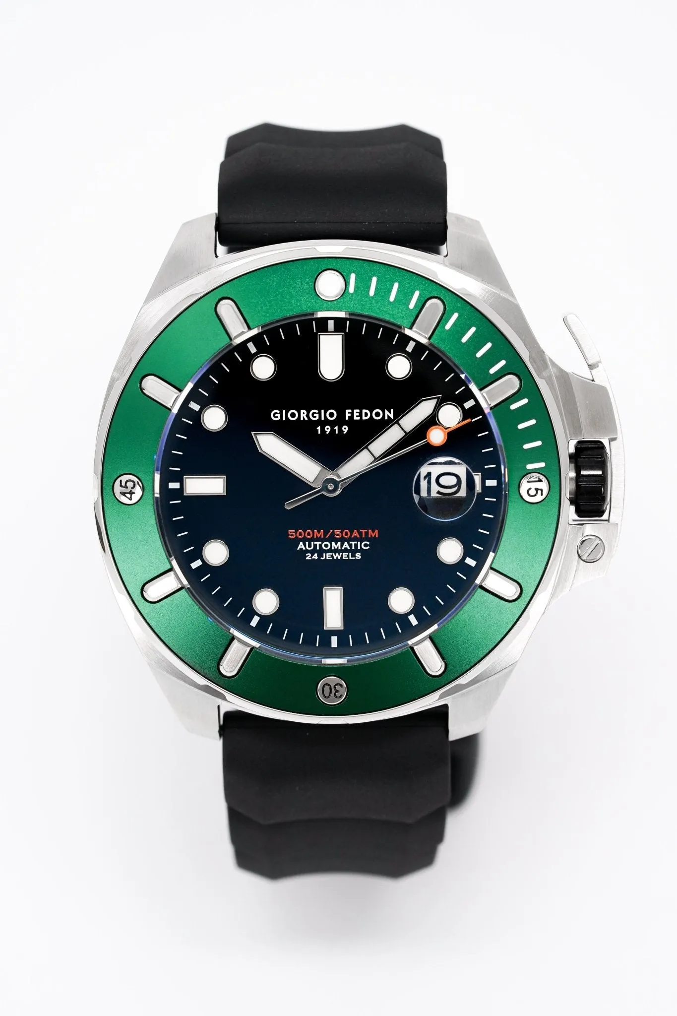 Giorgio Fedon Men's Watch Aquamarine III Green GFCU003