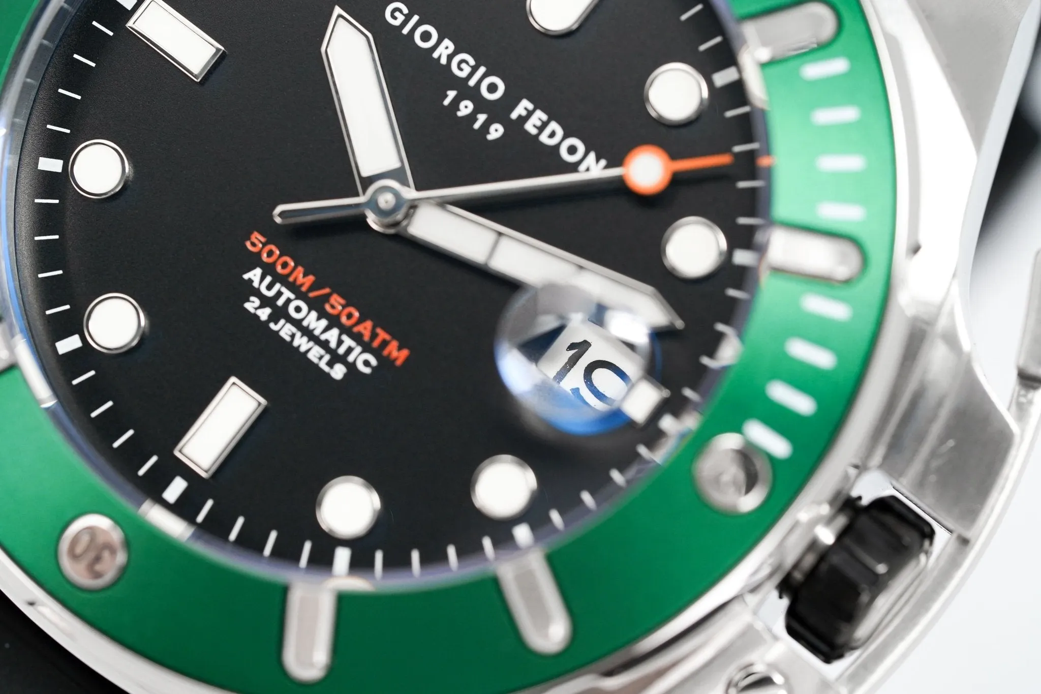 Giorgio Fedon Men's Watch Aquamarine III Green GFCU003