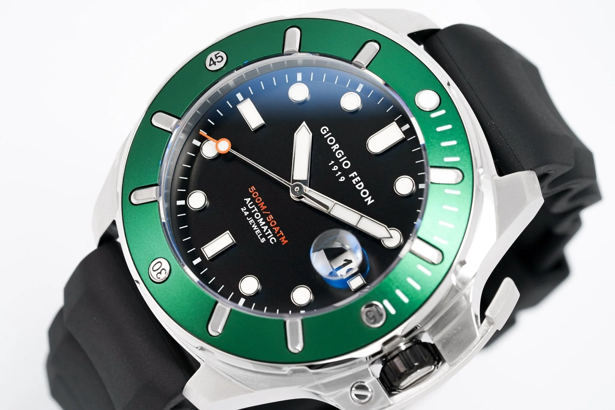Giorgio Fedon Men's Watch Aquamarine III Green GFCU003