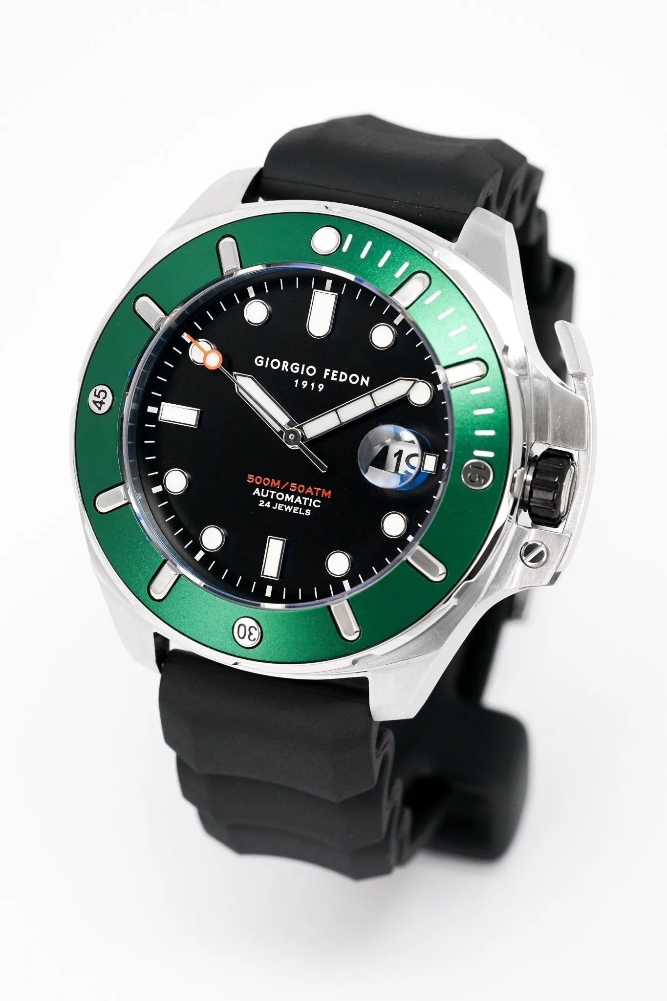 Giorgio Fedon Men's Watch Aquamarine III Green GFCU003