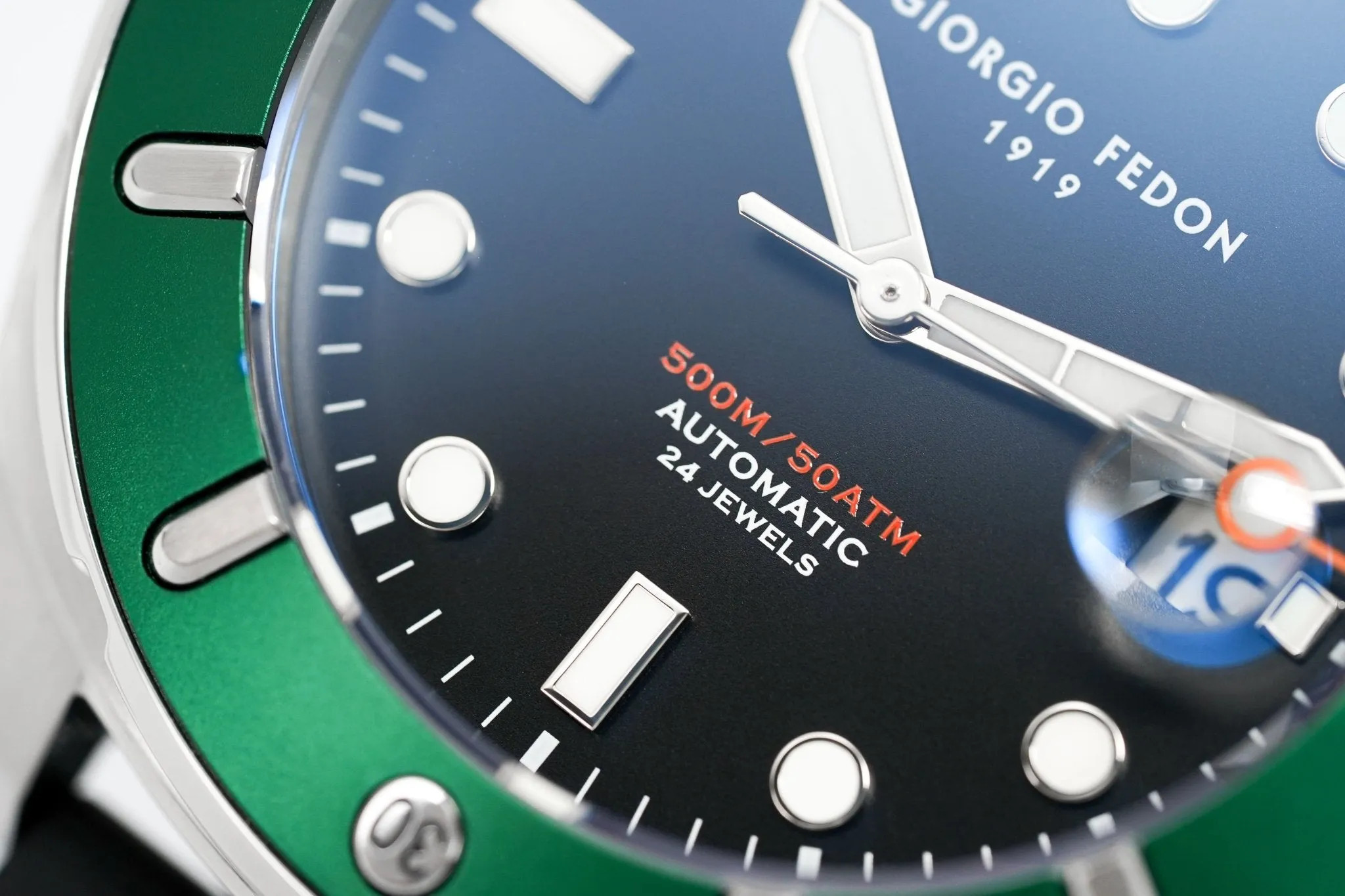 Giorgio Fedon Men's Watch Aquamarine III Green GFCU003