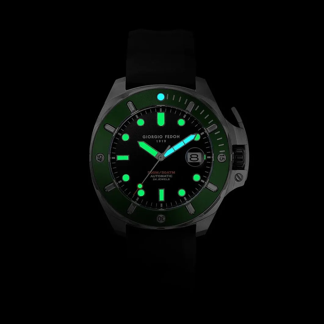 Giorgio Fedon Men's Watch Aquamarine III Green GFCU003