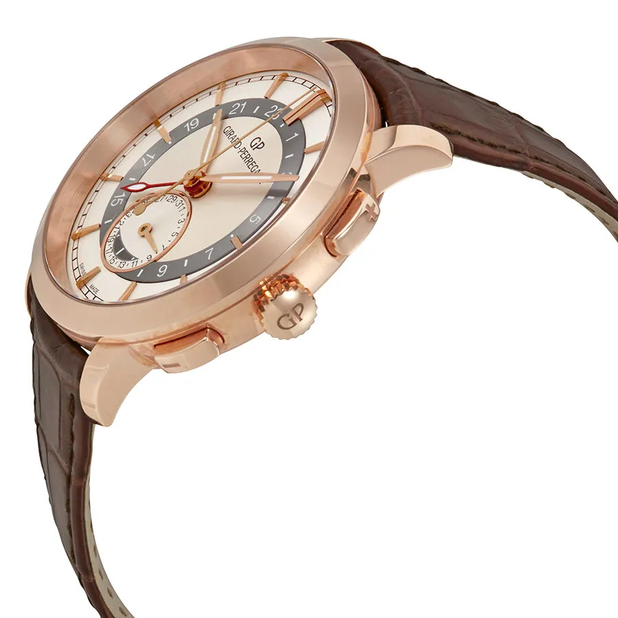 Girard Perregaux 1966 Dual Time Automatic Men's Watch 49544-52-131-BBB0