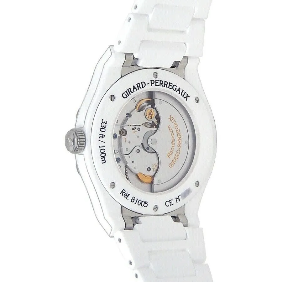 Girard Perregaux Laureato Automatic Diamond White Dial Ladies Watch 81005D82A732-32A
