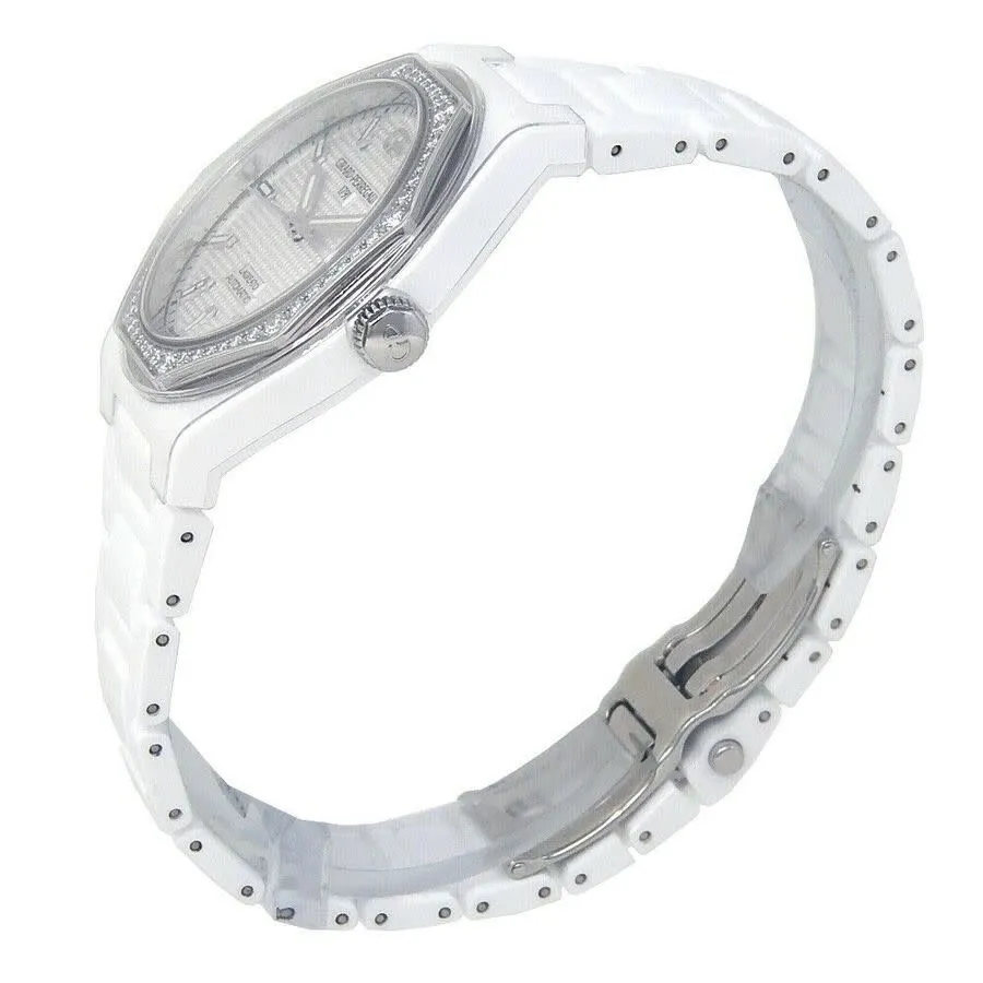 Girard Perregaux Laureato Automatic Diamond White Dial Ladies Watch 81005D82A732-32A