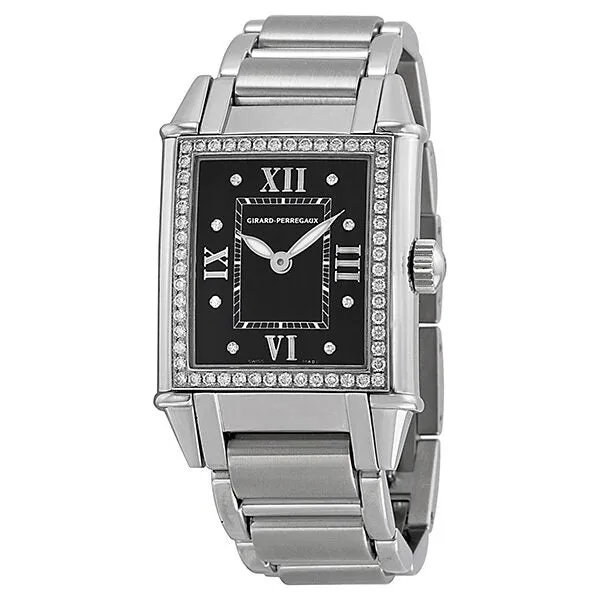 Girard Perregaux Vintage 1945 Diamond Stainless Steel Ladies Watch 02574D1A11.61M