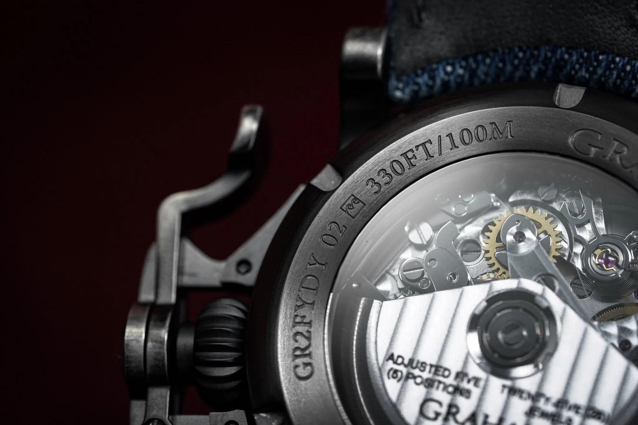 Graham Chronofighter Vintage Aircraft Blue