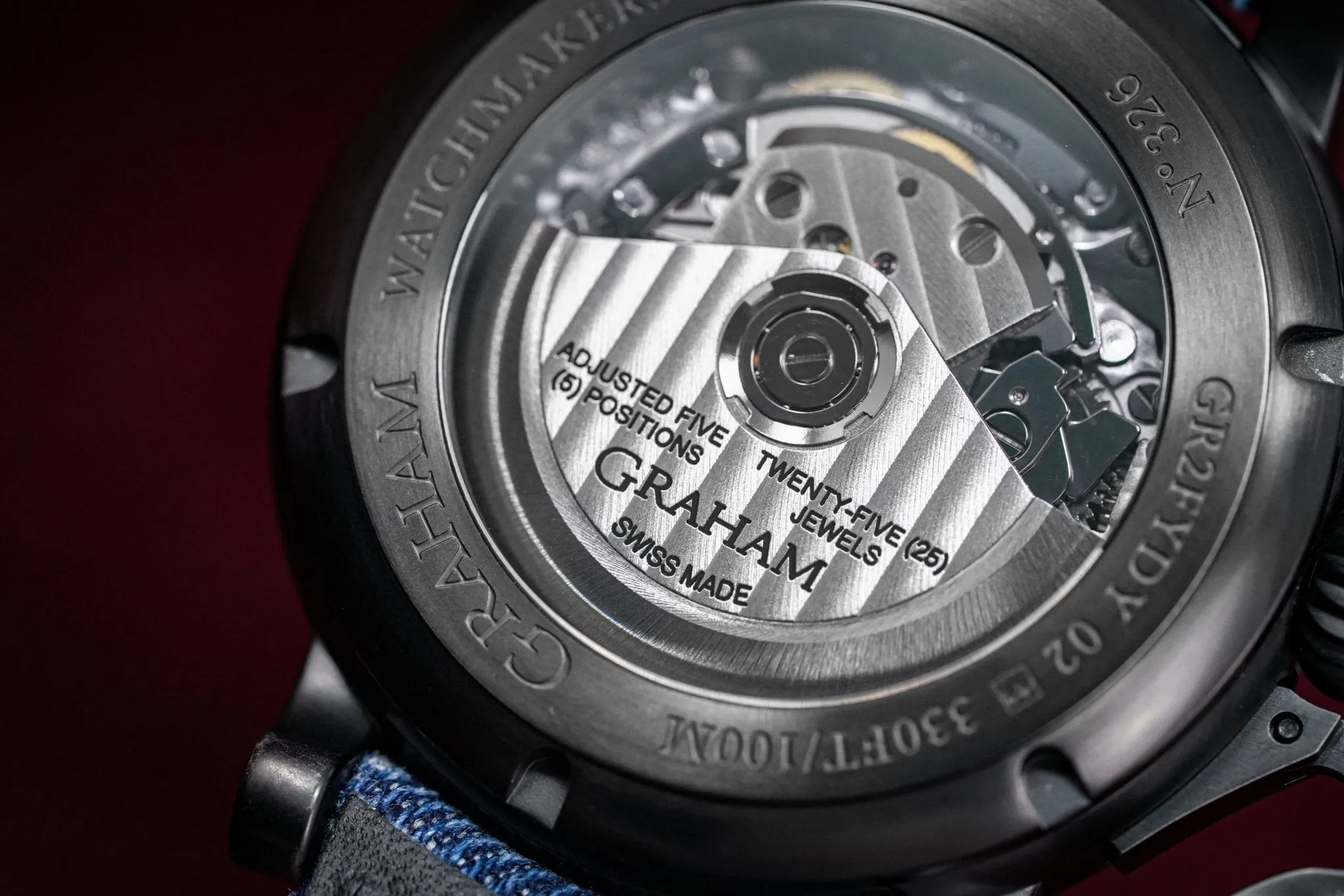 Graham Chronofighter Vintage Aircraft Blue