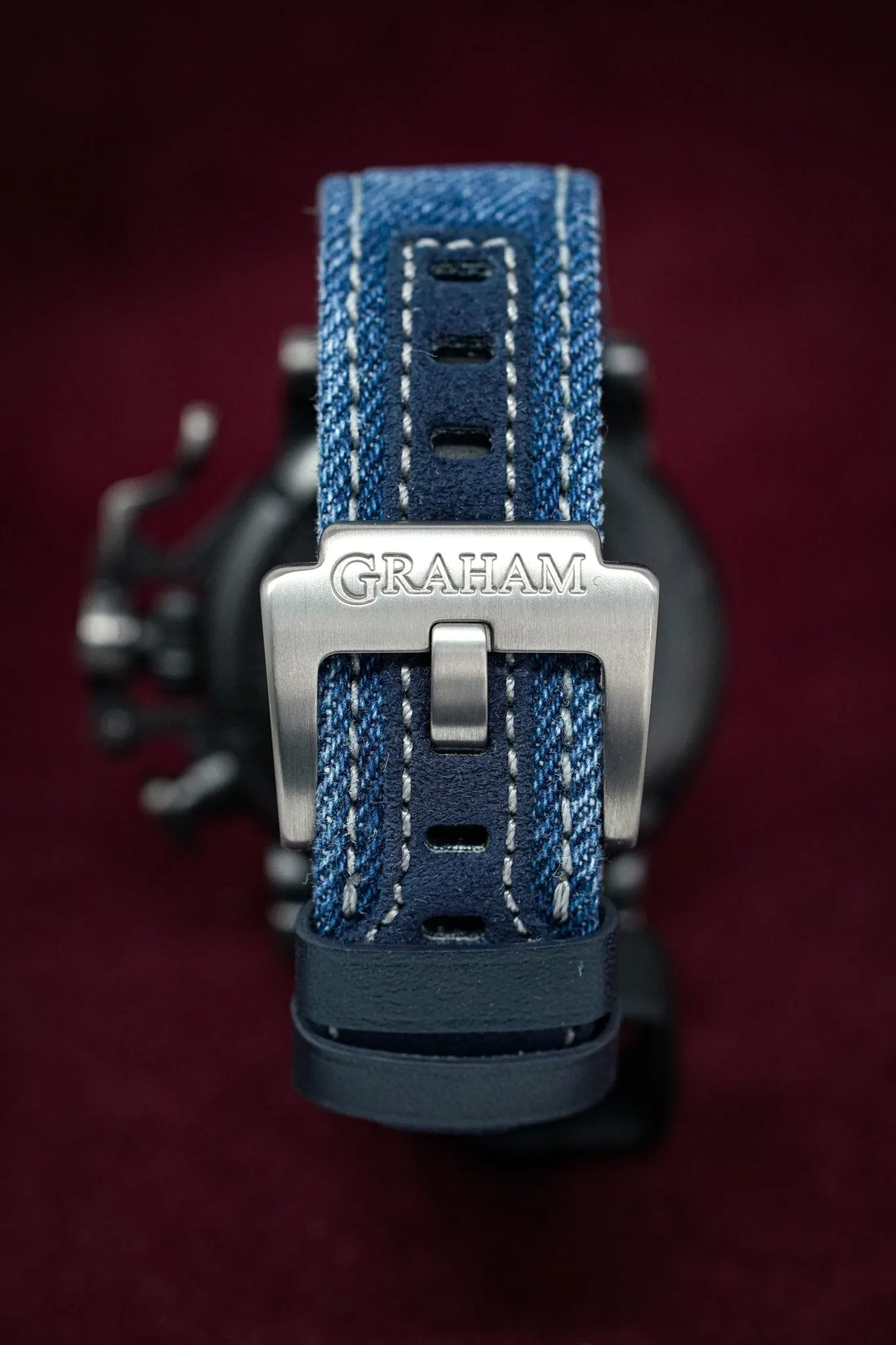 Graham Chronofighter Vintage Aircraft Blue