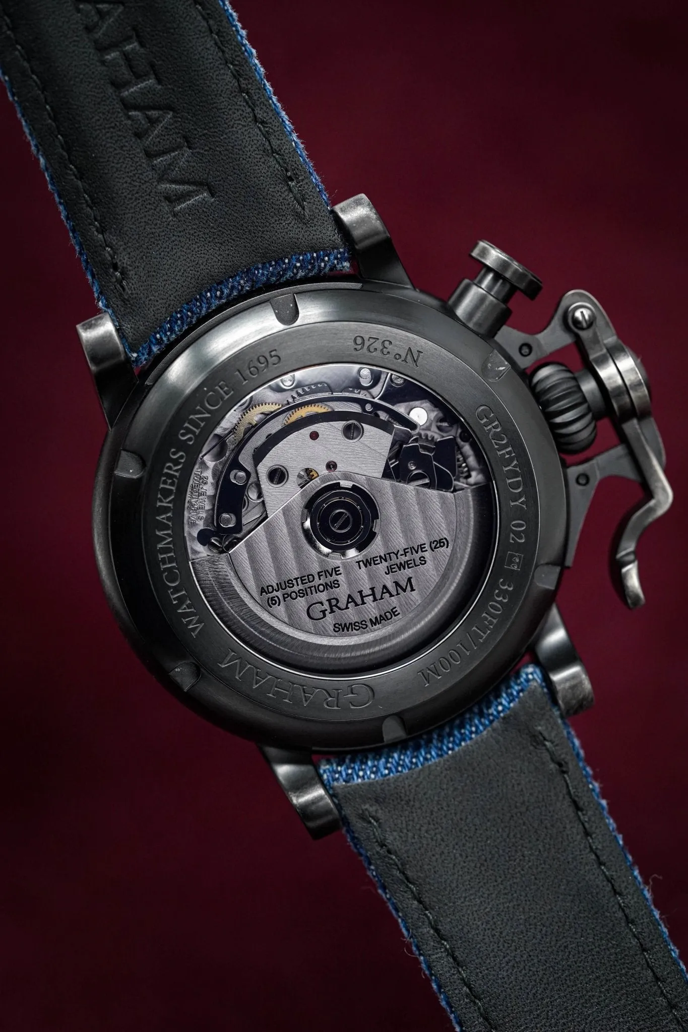 Graham Chronofighter Vintage Aircraft Blue