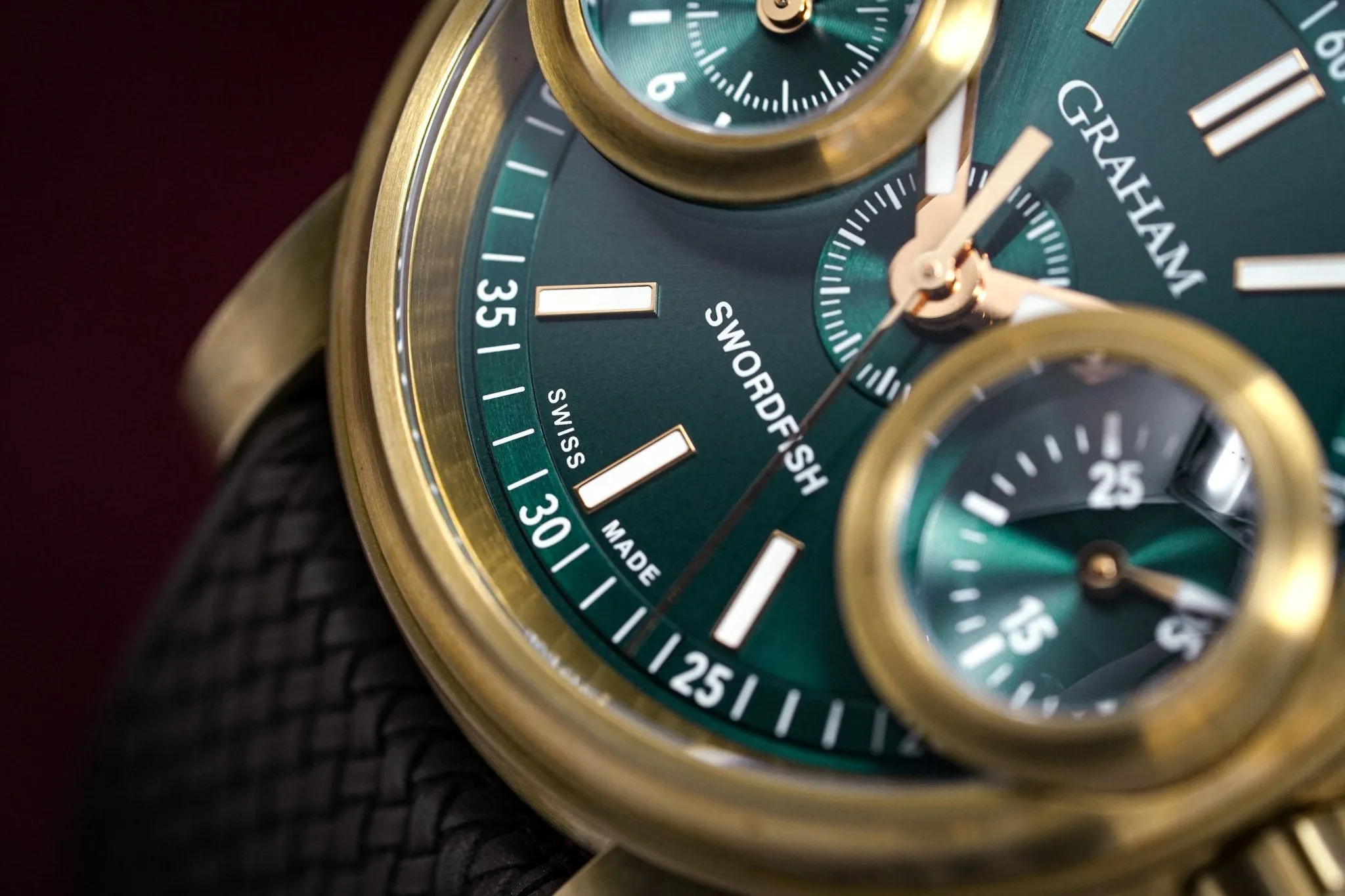 Graham Swordfish Bronze Green Dial 2SXAK.G01A