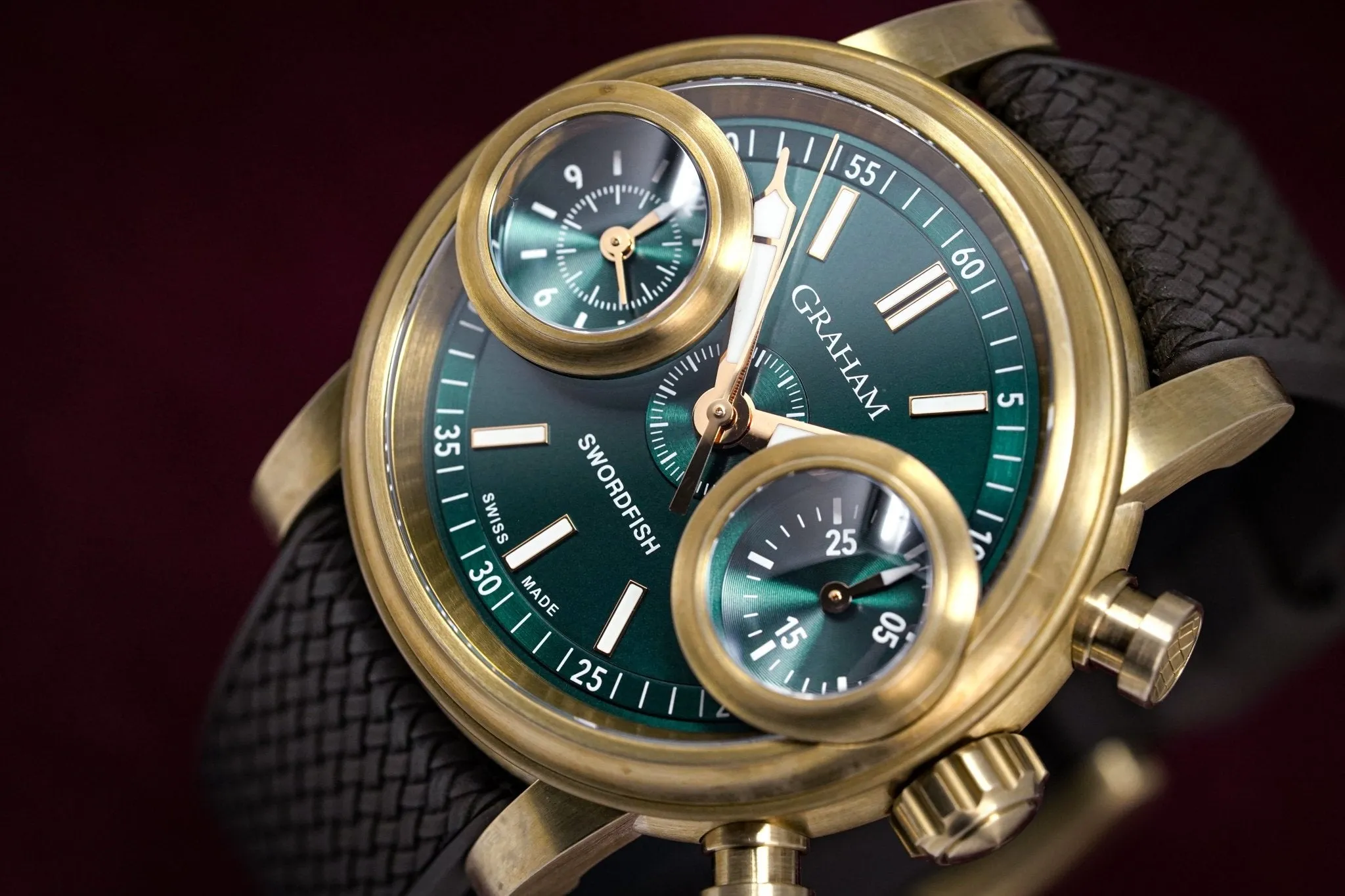 Graham Swordfish Bronze Green Dial 2SXAK.G01A