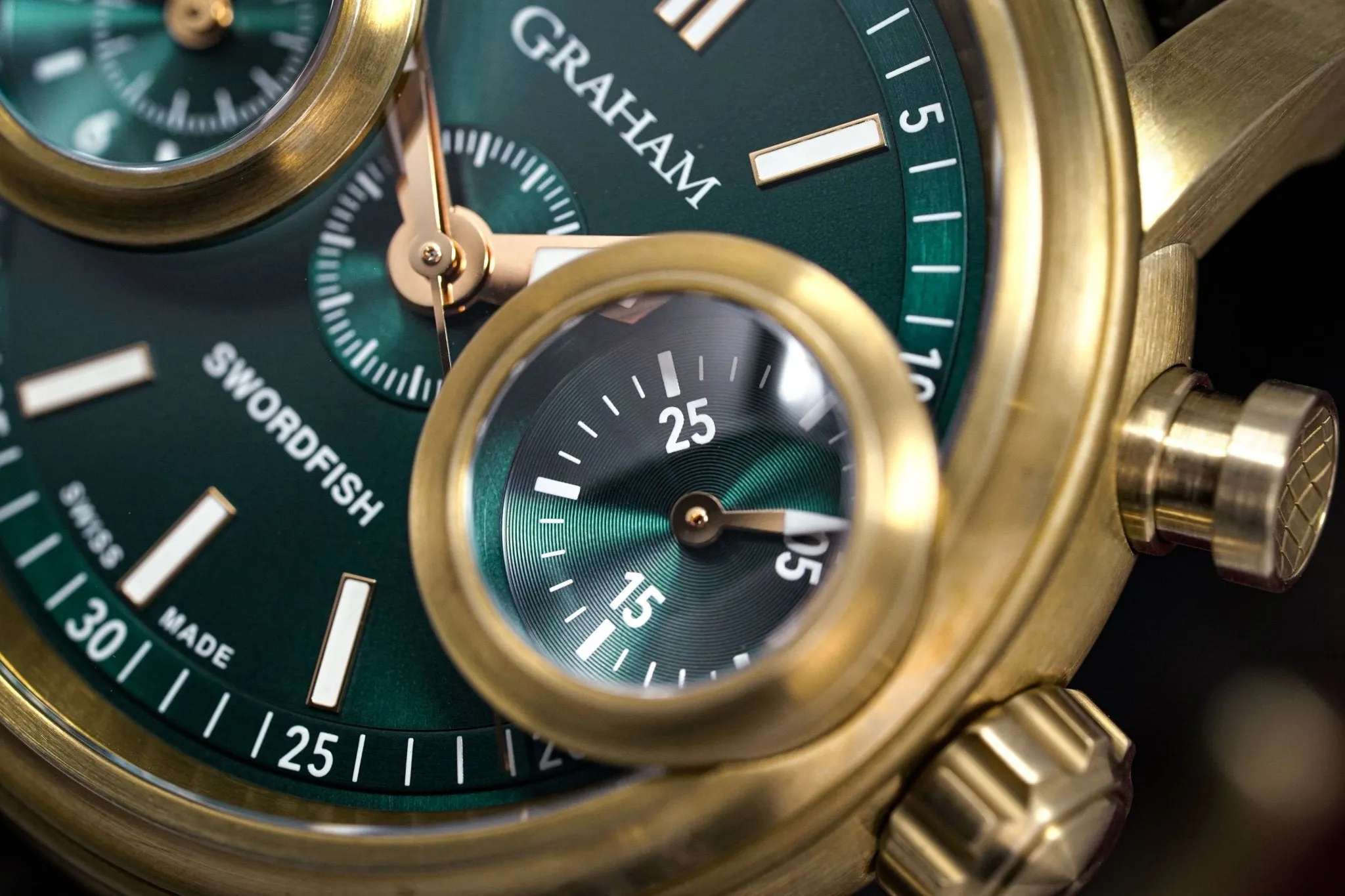 Graham Swordfish Bronze Green Dial 2SXAK.G01A