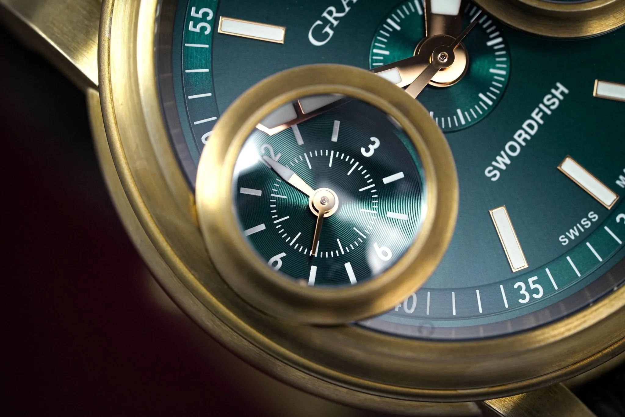 Graham Swordfish Bronze Green Dial 2SXAK.G01A