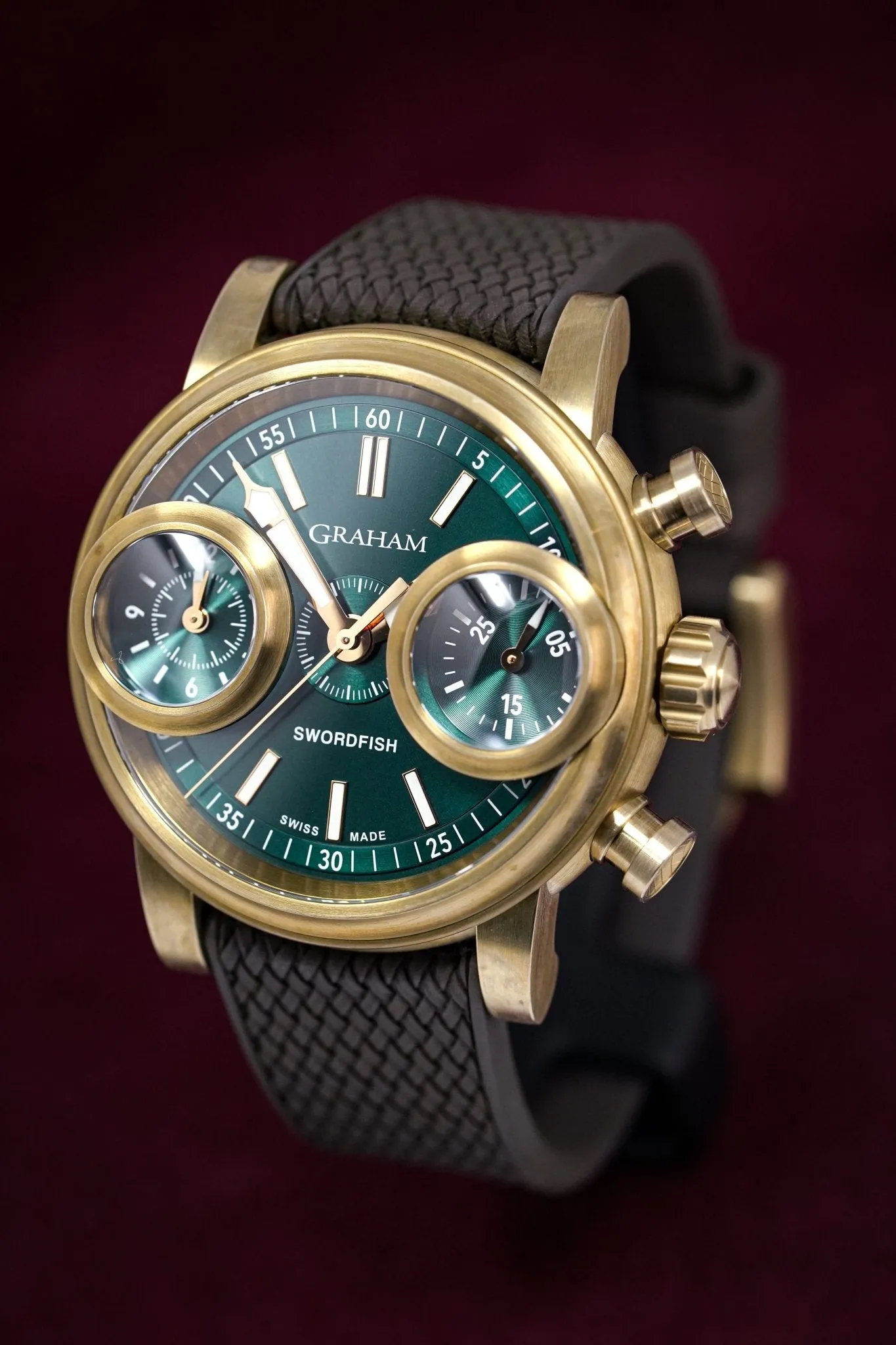 Graham Swordfish Bronze Green Dial 2SXAK.G01A