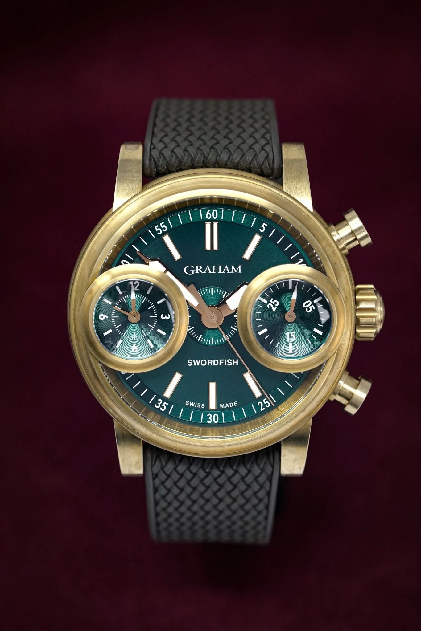 Graham Swordfish Bronze Green Dial 2SXAK.G01A