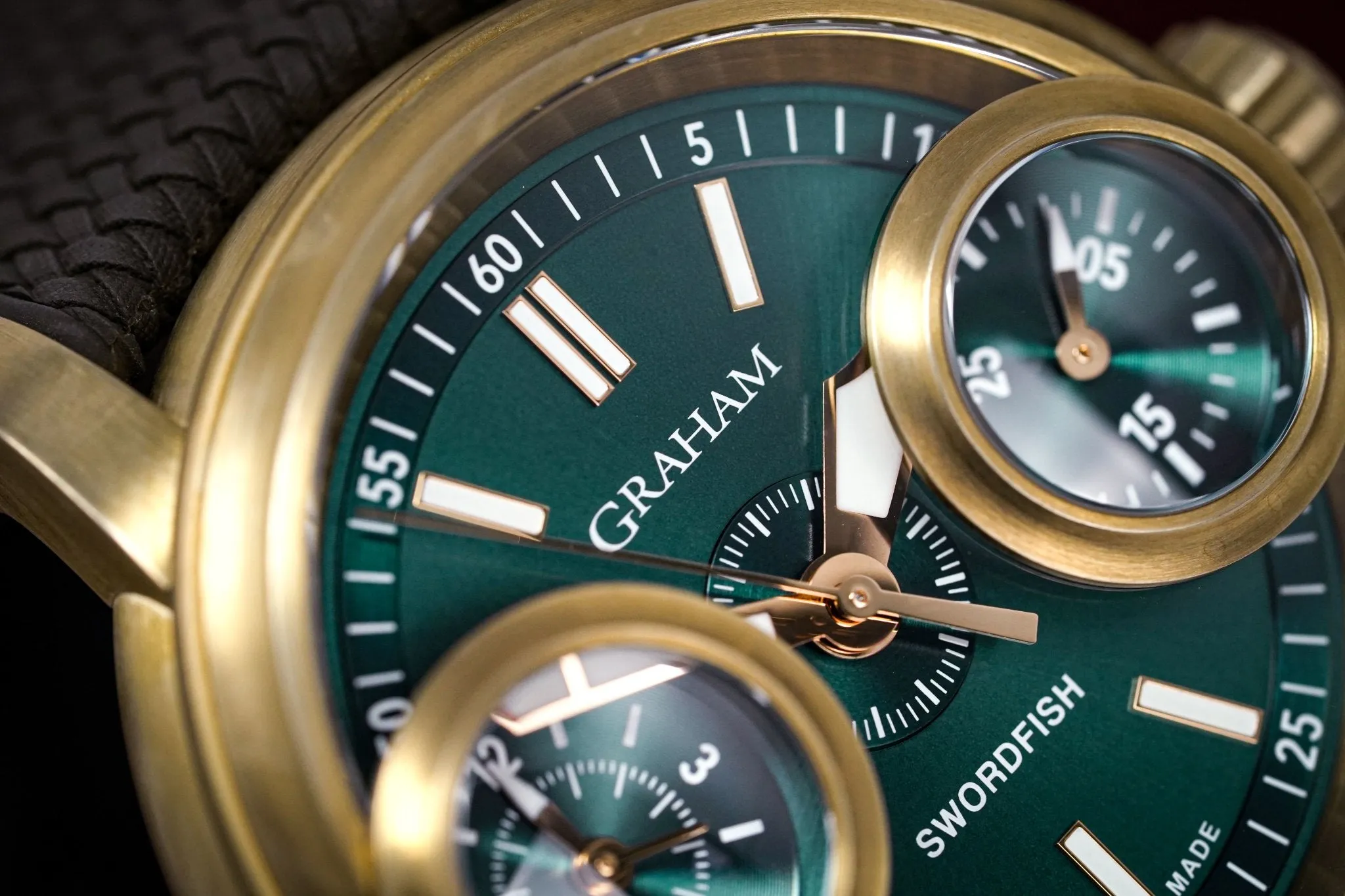 Graham Swordfish Bronze Green Dial 2SXAK.G01A