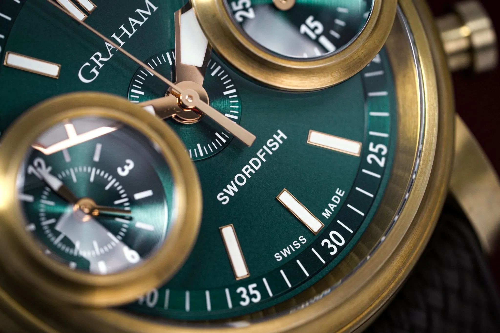 Graham Swordfish Bronze Green Dial 2SXAK.G01A
