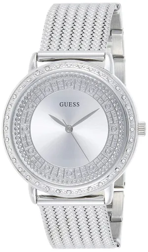 Guess Analog Silver Dial Women's Watch W0836L2