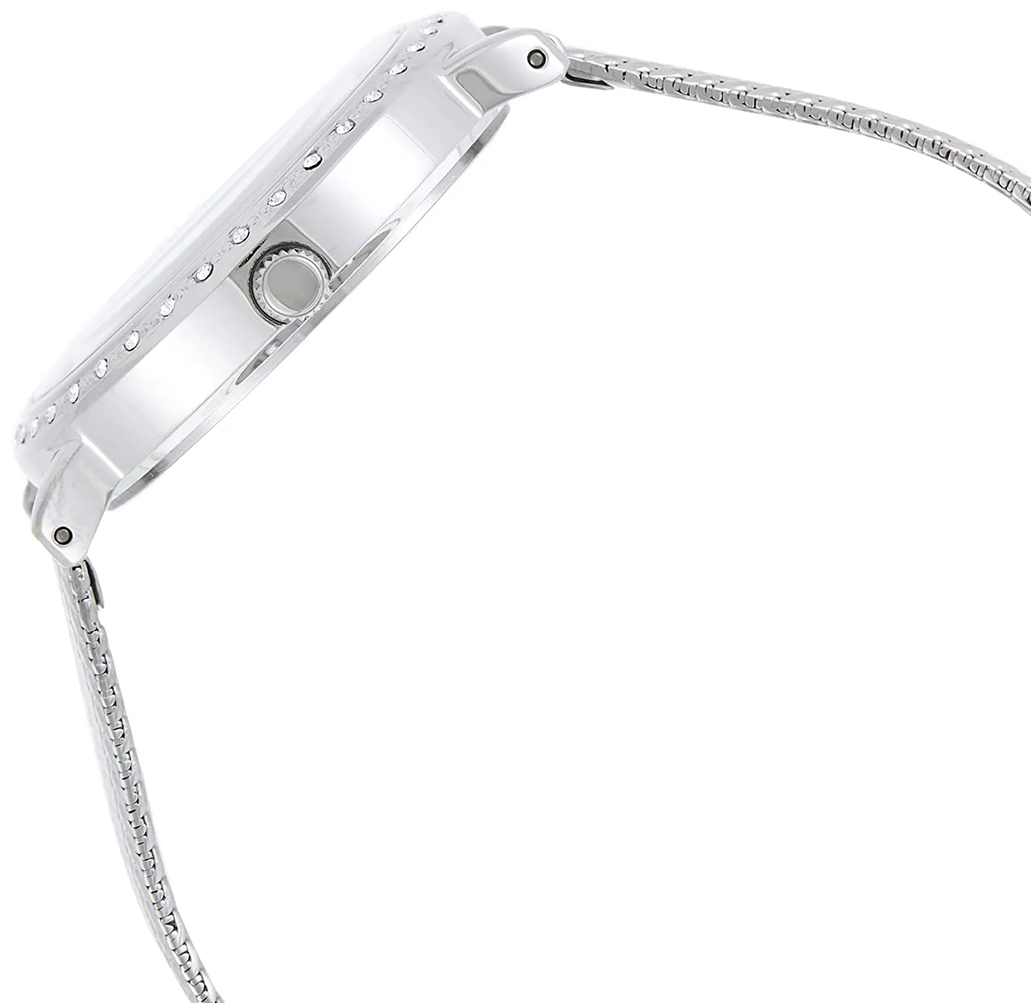 Guess Analog Silver Dial Women's Watch W0836L2