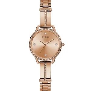Guess Bellini Ladies Rose Gold Watch GW0022L3