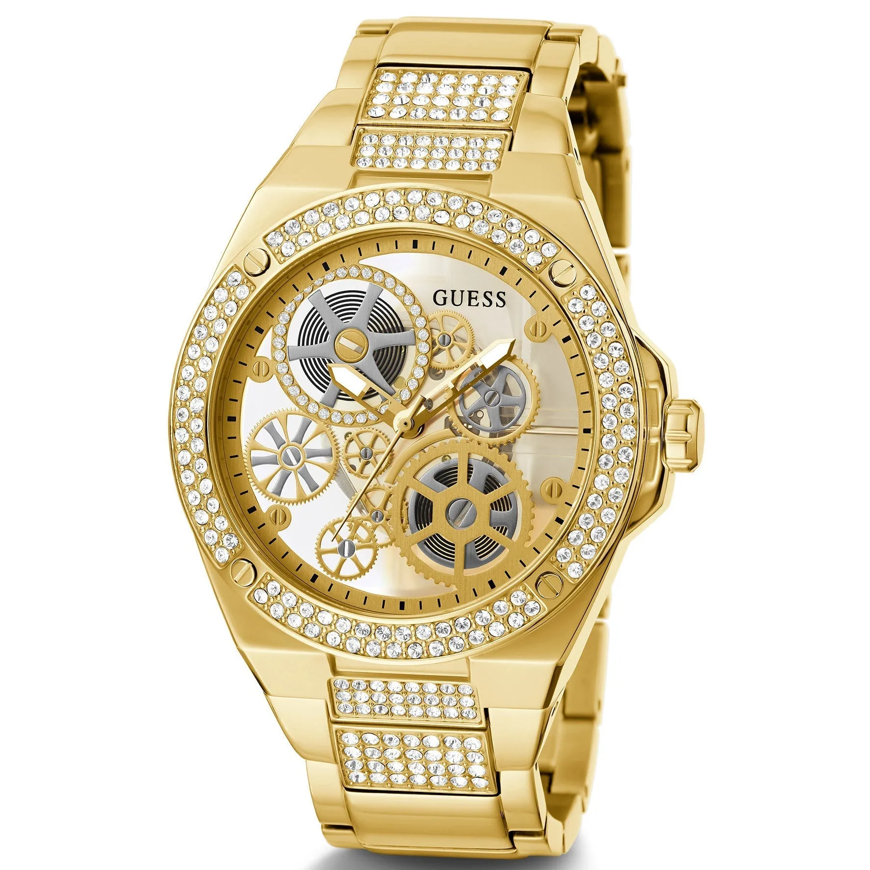 Guess GW0323G2 Men's Big Reveal Gold Watch