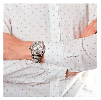 Guess W0799G1 Men's Frontier Silver Watch