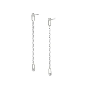 Michael M. 14k Gold Link Streamlined Earrings