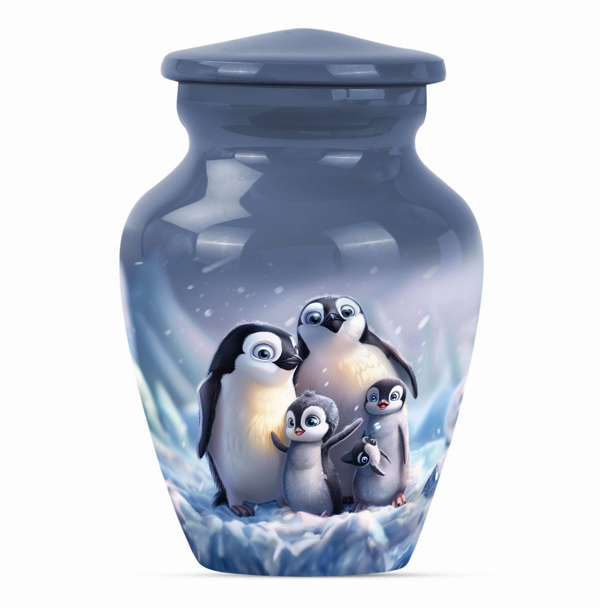 Penguin Urn: Gentleman's Cadence - Urn For Cremated Human Ashes