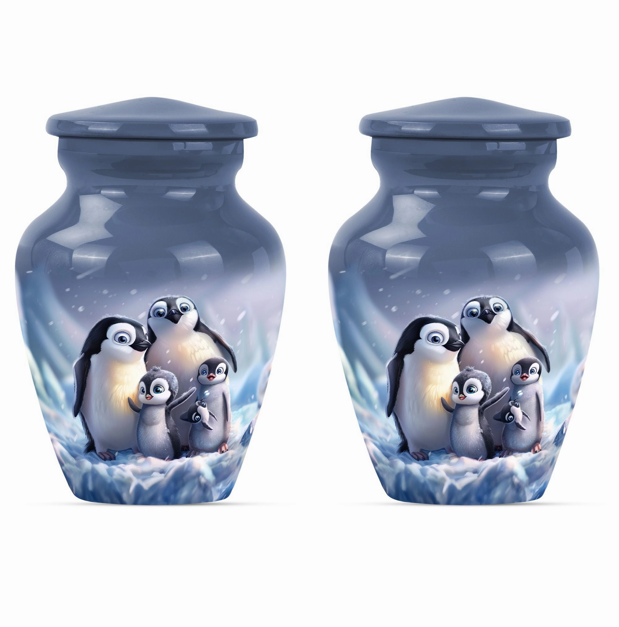 Penguin Urn: Gentleman's Cadence - Urn For Cremated Human Ashes