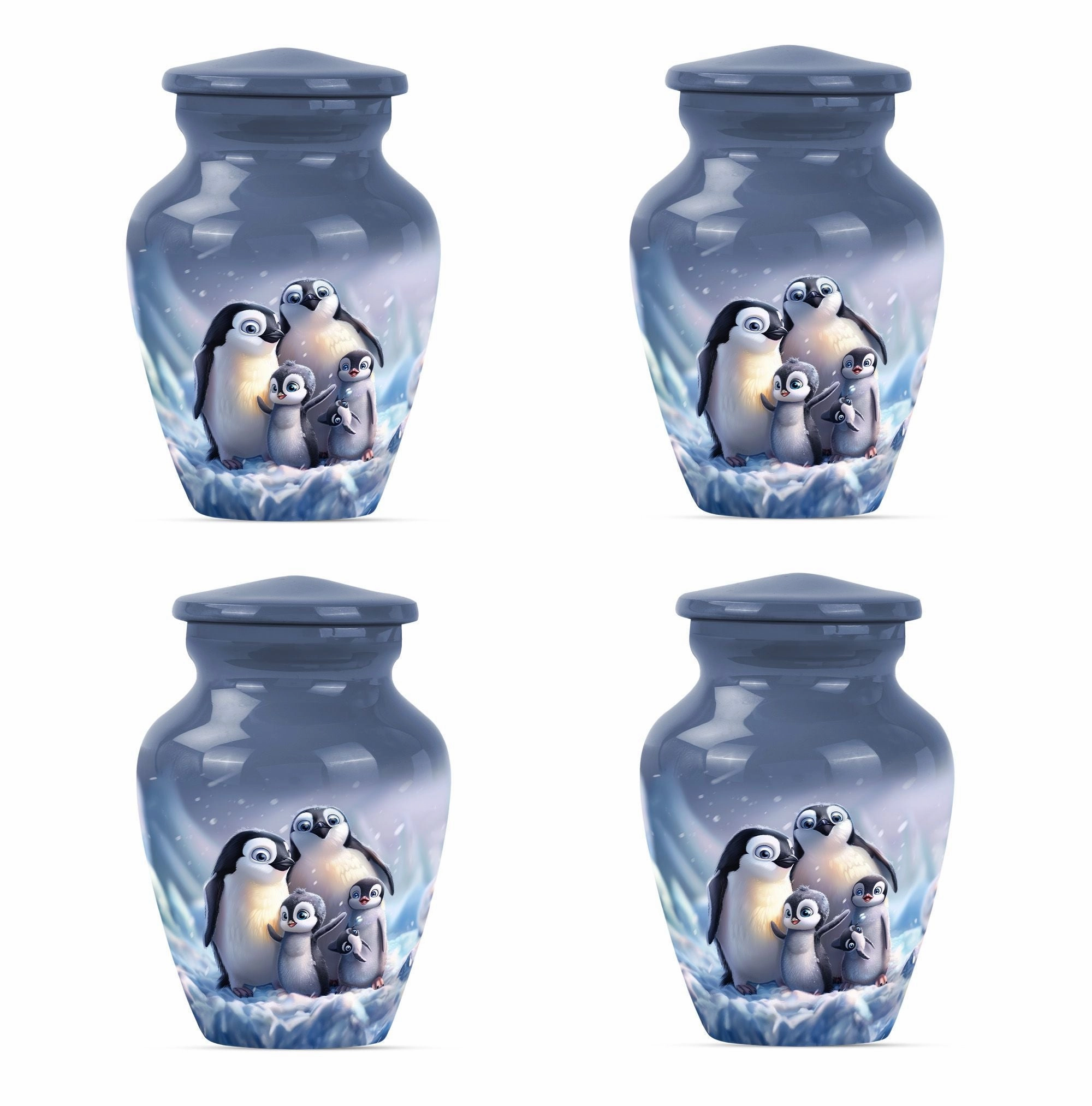 Penguin Urn: Gentleman's Cadence - Urn For Cremated Human Ashes