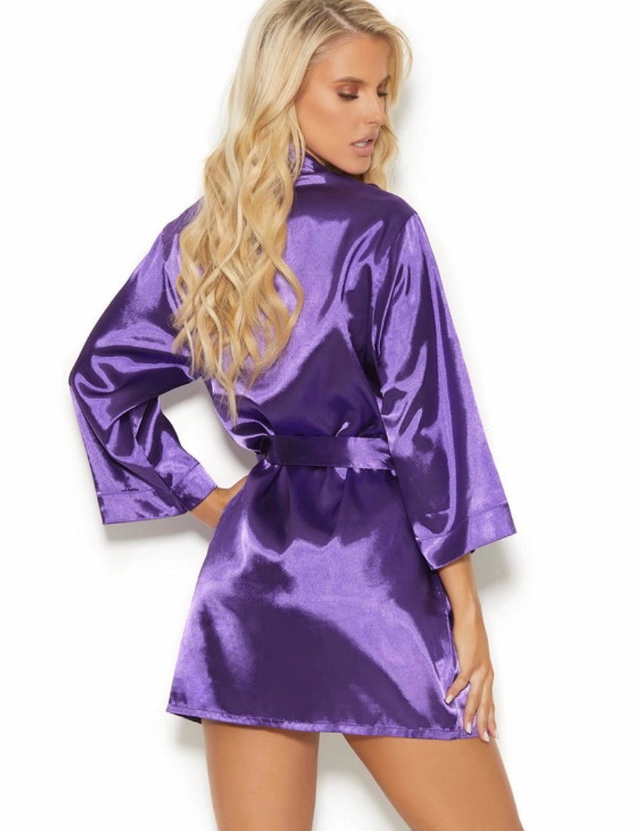 Pretty Purple Satin Nightie