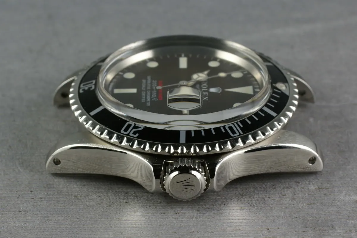 Rolex Red Submariner Ref: 1680 Meters First Mark 2 BROWN with papers