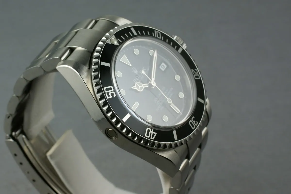 Rolex Sea Dweller 16600 with Box and Papers
