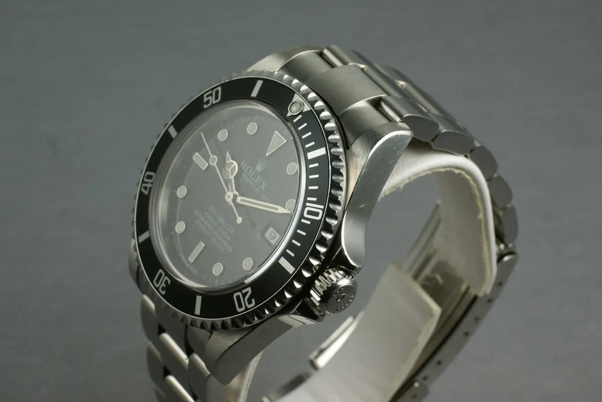Rolex Sea Dweller 16600 with Box and Papers