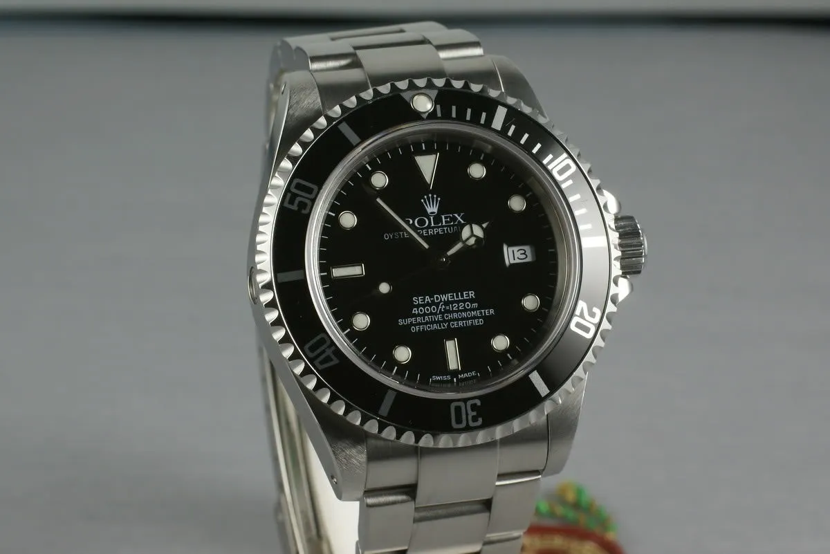 Rolex Sea Dweller 16600