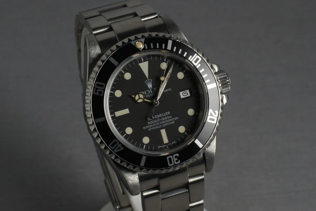 Rolex Sea Dweller 16660 Matte Dial