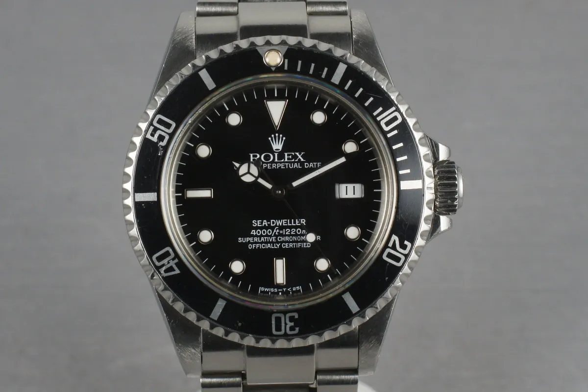 Rolex Sea Dweller 16660